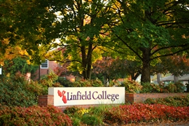 Linfield entrance