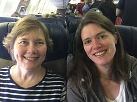 Lisa Weidman and Susan Sivek, Linfield professors