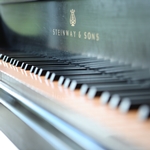 Keys on a piano