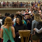 Students claim acorns at opening convocation