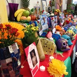 Day of the Dead display
