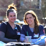 Linfield College nursing students