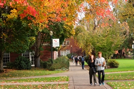 Fall at Linfield College