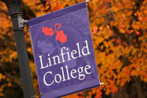 Linfield College banner