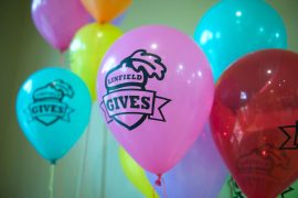 Balloons from Giving Day 2018
