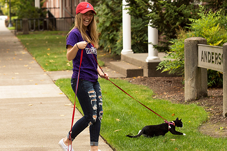 Pet friendly dorms debut at Linfield College