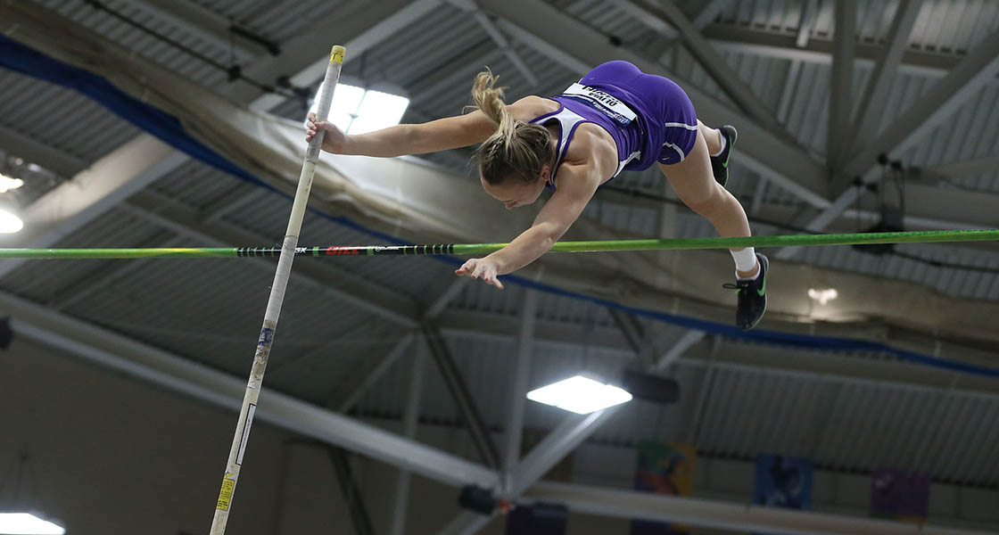 Olivia McDaniel '18, pole vaulter earns gold
