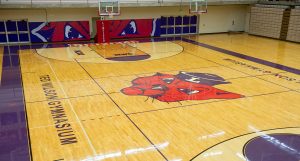 Linfield University Basketball Court