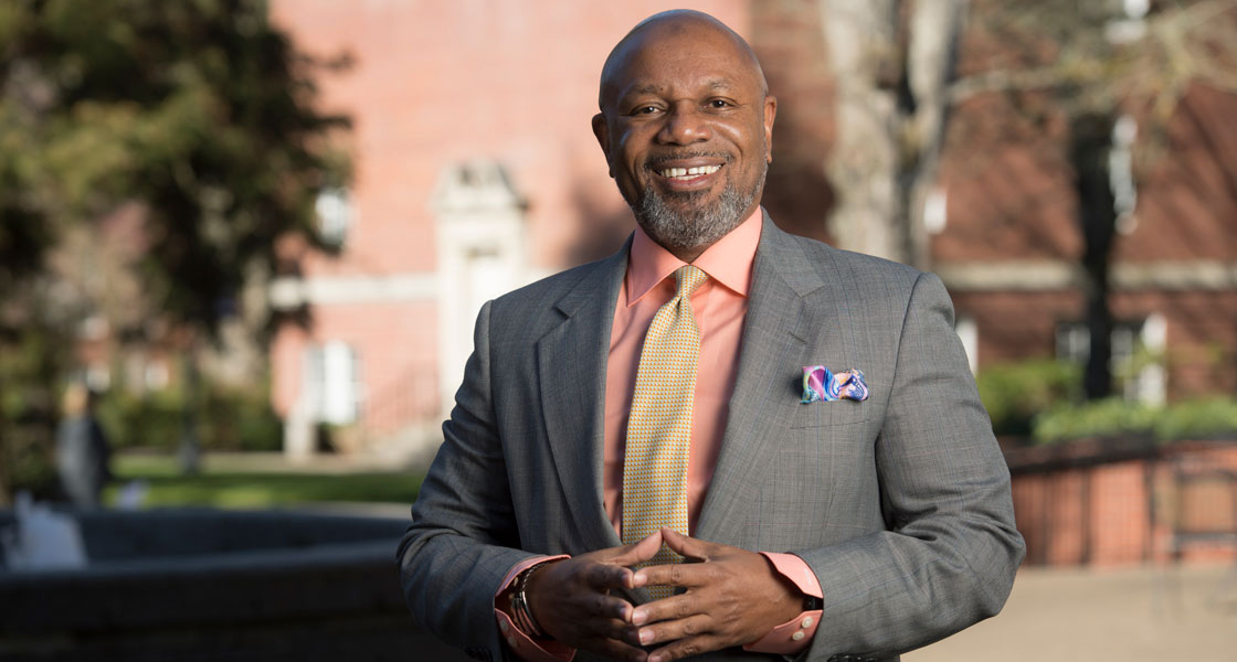 Linfield President, Miles K. Davis