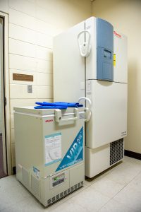 Linfield's lab freezer loaned to Yamhill County for vaccine storage