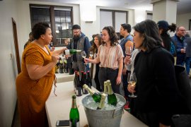 Black winemaker event