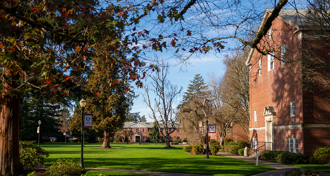 McMinnville campus academic quad