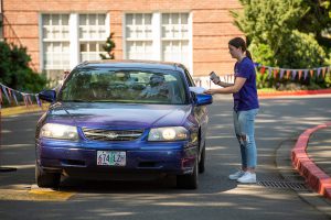 information is given to car at move-in