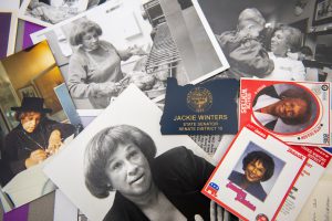 documents and photos from the Jackie Winters Collection