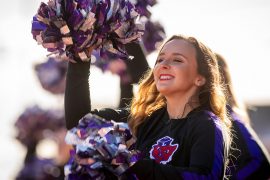 Linfields cheer and stunt team will travel to Florida to compete in a national competition this week. 