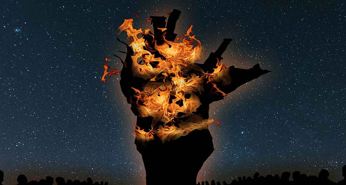 Built to Burn poster.