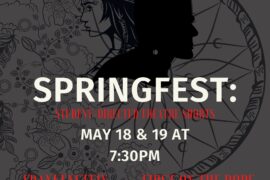 Poster for Springfest 2022. 