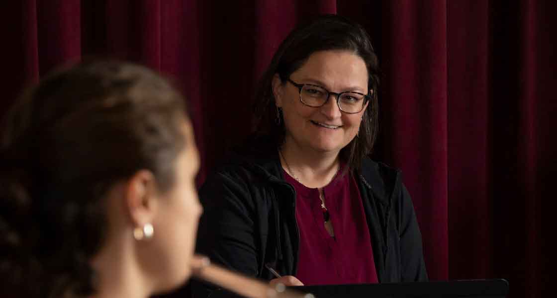 Linfield Professor Andrea Reinkemeyer will be honored as OMTA Composer of the Year later this month.