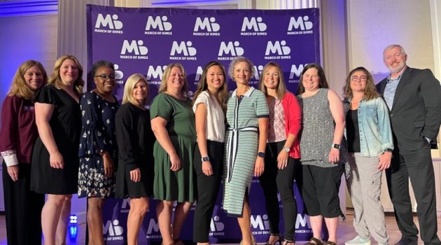 Linfield alumni finalists at the Heroes in Action breakfast