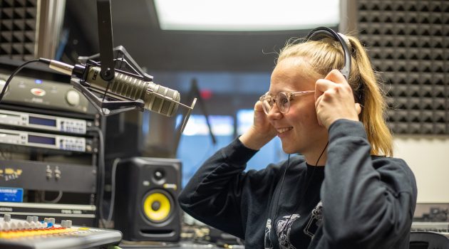 Mackenzie Kulick earned 3rd place for a podcast