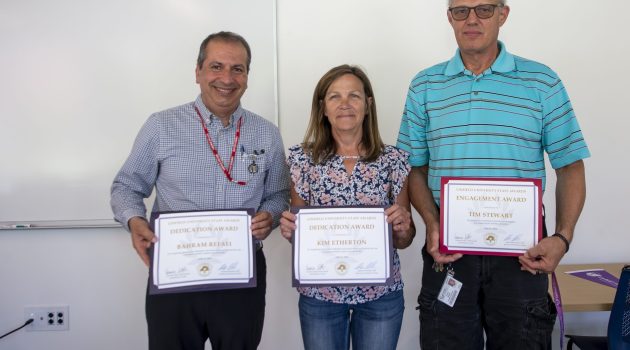 Linfield Staff Award winners