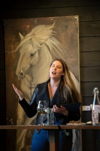 The Linfield debate team hosted three Irish national champions just before St. Patrick's Day.