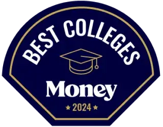 Money magazine Best Colleges badge