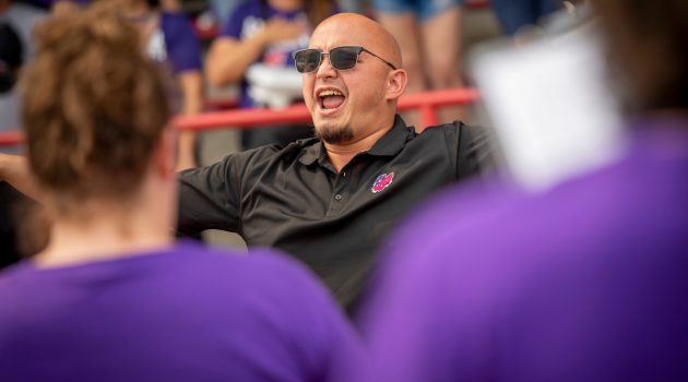 Joe Ready leads the Wildcat Band