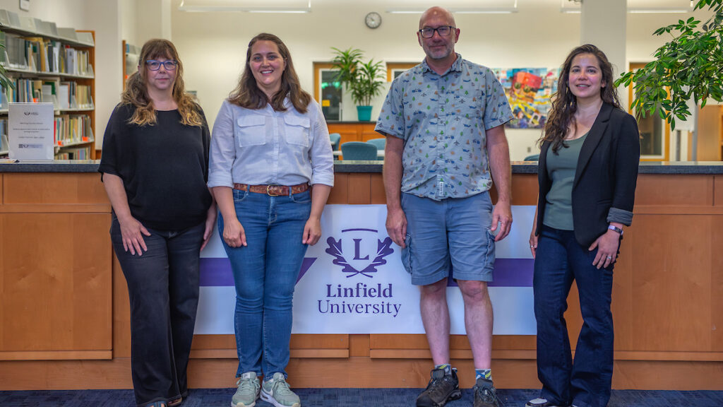 Pictured L-R: CaTaLyst co-directors Joelle Murray, Megan Bestwick, Brian Gilbert and Yanna Weisberg