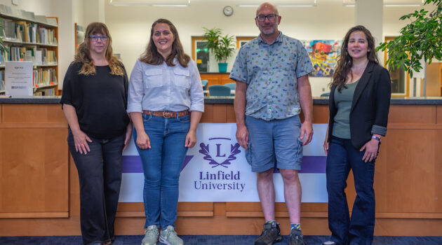 Pictured L-R: CaTaLyst co-directors Joelle Murray, Megan Bestwick, Brian Gilbert and Yanna Weisberg
