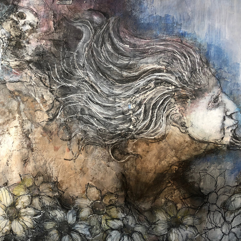 Image by Richard Cutshall from his exhibition Return to the Fools Garden