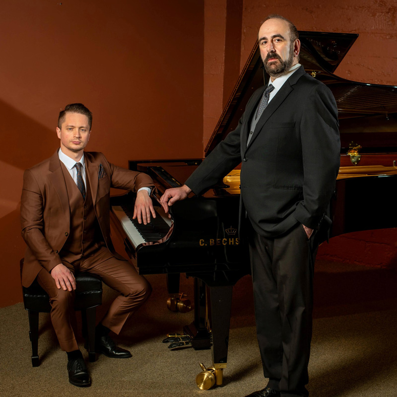 Anton Belov and pianist Stanislav Serebriannikov