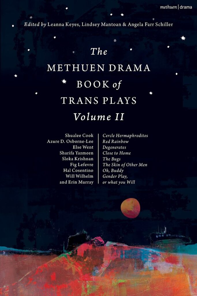 Image of the Methuen Drama Book of Trans Plays Vol 2 cover.