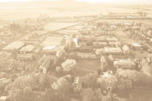 Gold overlay on McMinnville campus