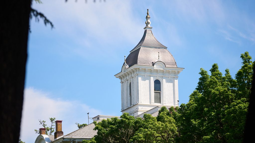Pioneer Hall cupola.
